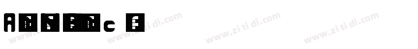 ArialNum Black字体转换